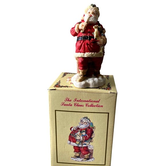 VTG 1992 Santa Claus Figurine From The International Santa Claus Collection - Picture 2 of 6
